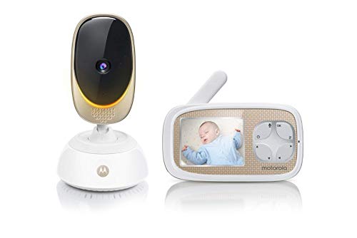Motorola Baby Comfort C45 - Vigilabebés con video con funciones de panorámica y zoom, Wi-Fi,...