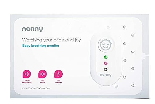 JABLOTRON Nanny BM-02 Baby Monitor Certificado - Monitor de respiración para bebés con 1...