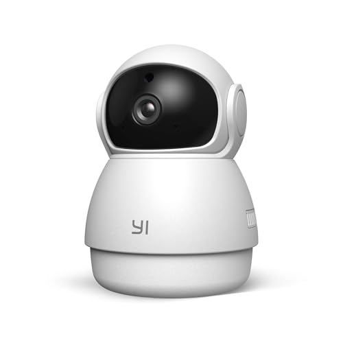 YI Dome Guard 2K(3MP) Camara de Vigilancia Interior 360°, Cámara IP WiFi 2.4Ghz Interior con...