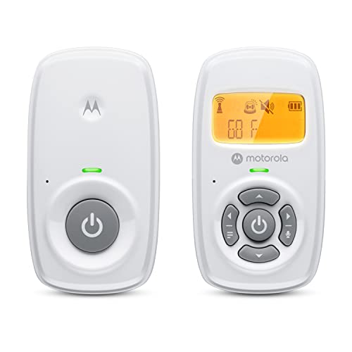 Motorola AM24 / MBP24 Baby Monitor Audio - DECT Monitor de bebé digital - Pantalla de temperatura...