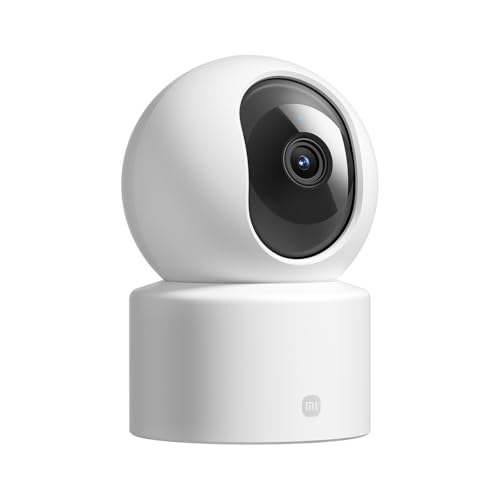 Xiaomi Smart Camera C301 - Cámara de vigilancia con resolución 2K 2304p (3MP), 360°, visión...