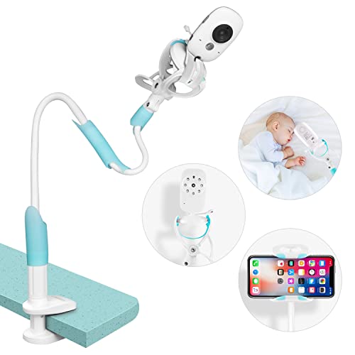 GHB Soporte para Cámara de Vigilabebé Soporte Universal con Palo Flexible para Fijar la Cámara de...
