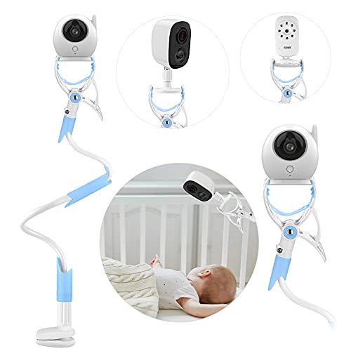 MYPIN Soporte Cámara de Vigilancia Bebé, Soporte para Monitor de Bebé Ajustable sin Perforación,...