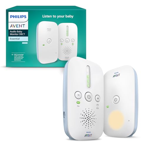 Philips Avent, vigilabebés con Audio DECT, Audio bidireccional, sin interferencias, Rango de 330 m,...
