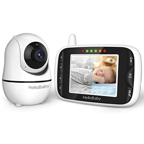 HelloBaby HB66 Monitor de vídeo con 2 cámaras